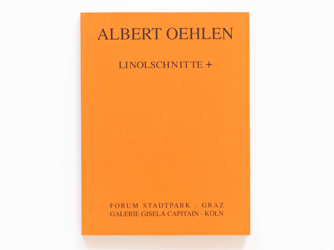 Albert Oehlen - Linolschnitte+