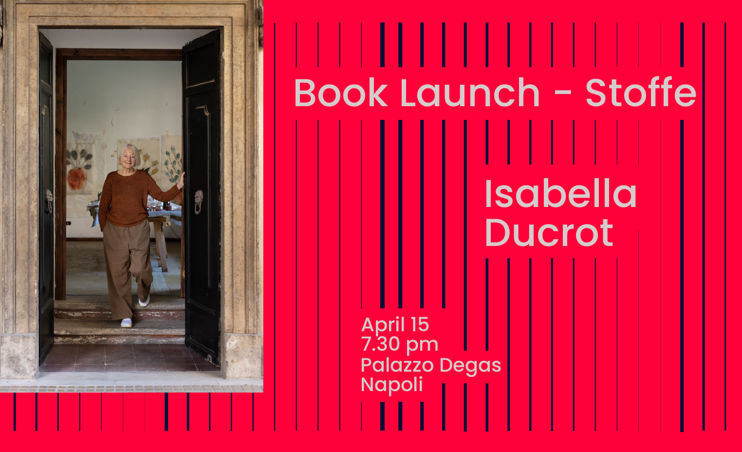 Book Launch - Stoffe at Zweigstelle Capitain III - April 15